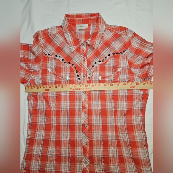 Ariat orange Silver - Picture 6 of 12